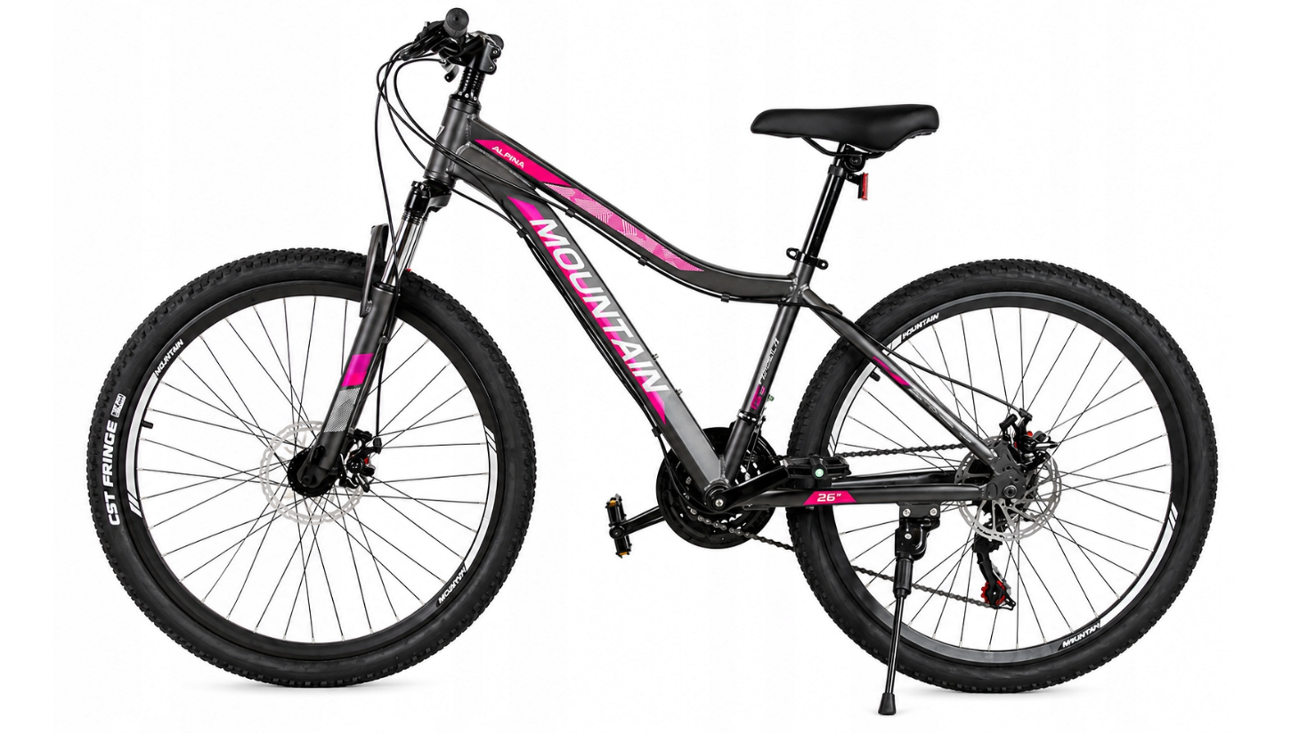 ROWER GÓRSKI MTB 26 AMORTYZACJA KOMUNIĘ DZIEWCZYNKI CHŁOPCA 130-160cm ALU