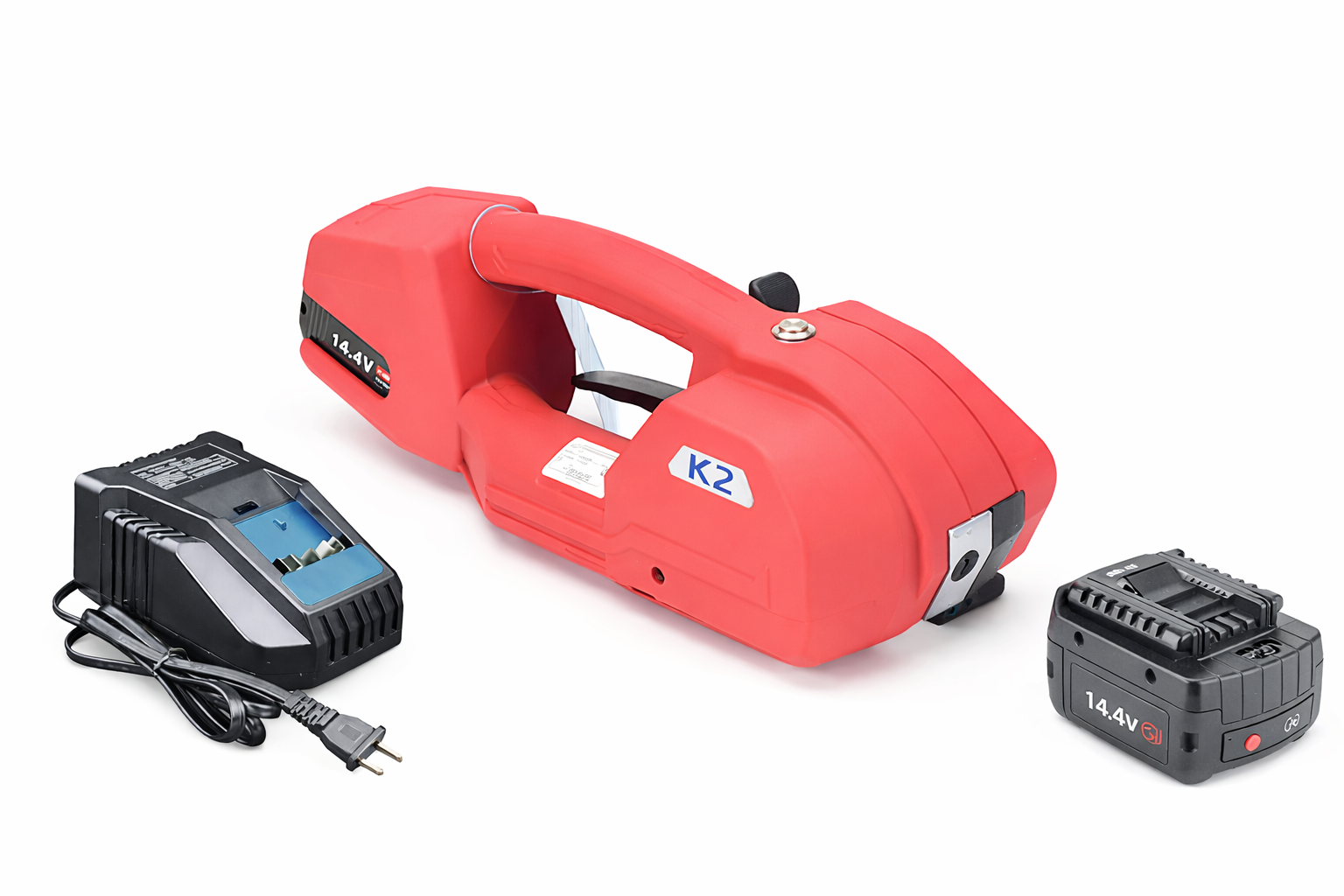 Wiązarka bandownica ręczna akumulatorowa zgrzewarka do palet 4000mAh do pasków PET/PP