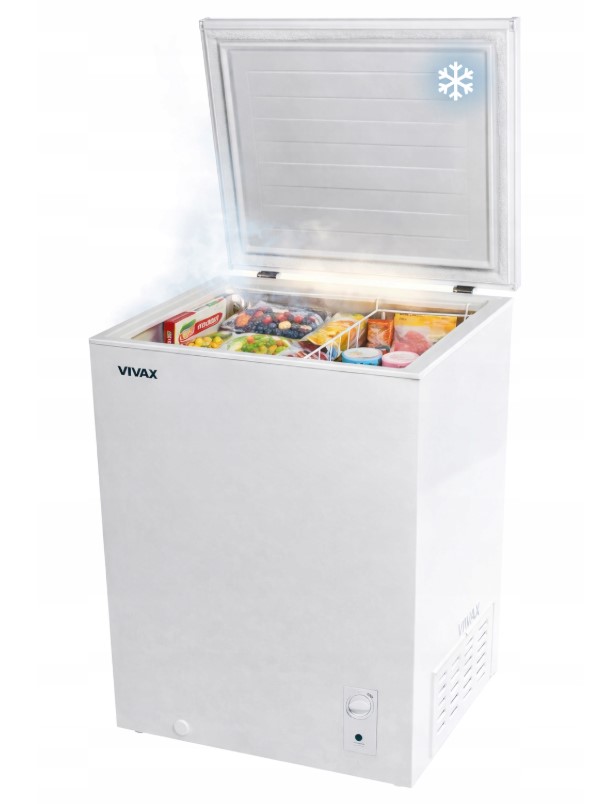 Duża Zamrażarka Skrzyniowa VIVAX CFR-143L Kosz Szybkie Mrożenie