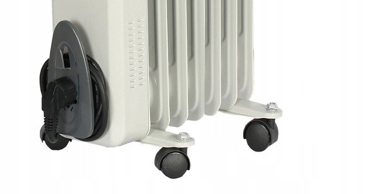 GRZEJNIK ELEKTRYCZNY OLEJOWY 2000W TERMOSTAT 9 ŻEBER OLEJAK DUŻA MOC