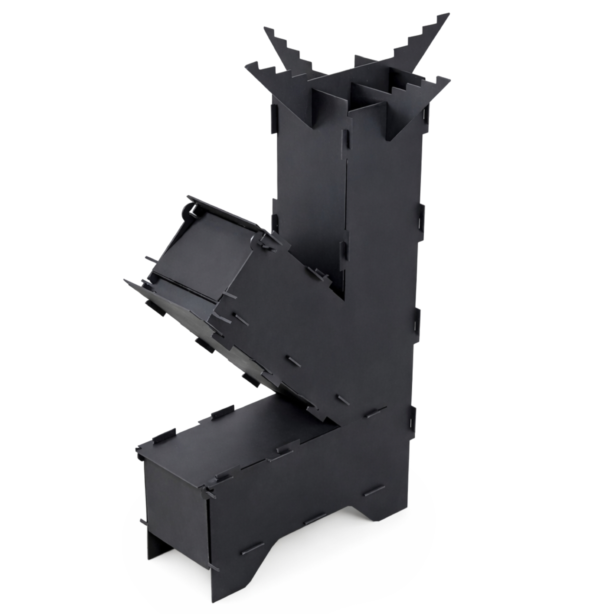 PIEC PIECYK RAKIETOWY PALENISKO GRILL SURVIVALOWY SKŁADANY KEMPINGOWY KUCHENKA