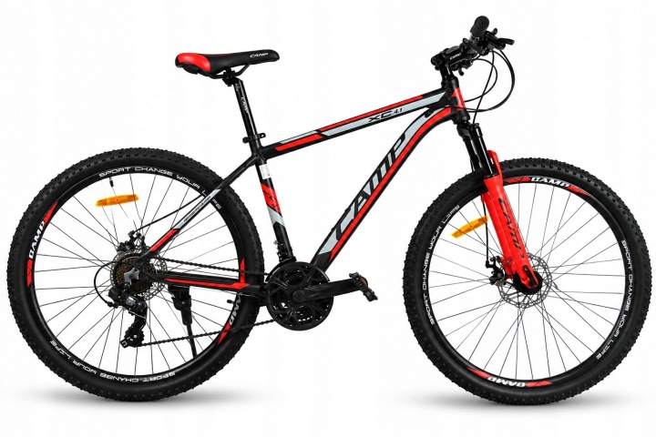 ROWER GÓRSKI MĘSKI KOŁA 27,5 CAMP XC SHIMANO ALUMINIUM MTB 160-185cm