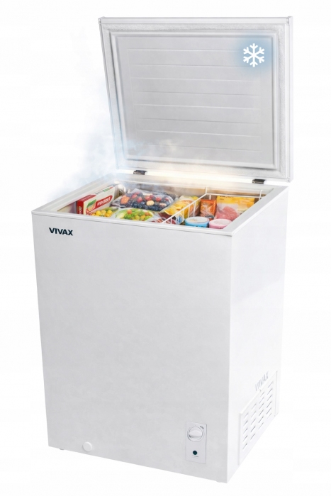 Duża Zamrażarka Skrzyniowa VIVAX CFR-143L Kosz Szybkie Mrożenie