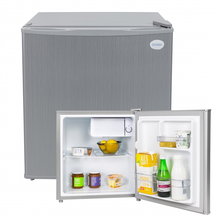 Lodówka Sigma BC-45 inox 50cm 43L