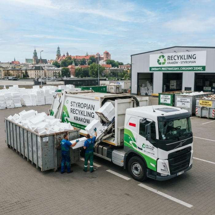 ODBIÓR ODPADU STYROPIANU – KRAKÓW I MAŁOPOLSKA