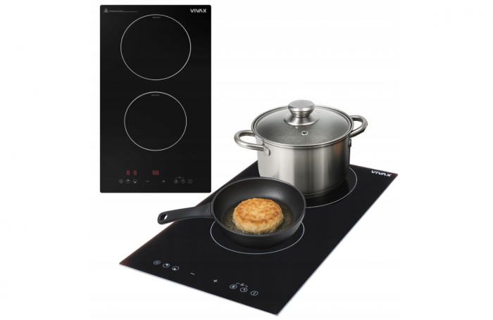 Płyta indukcyjna do zabudowy 2 palniki Vivax BH-02MIN BOOSTER 230/400W 2+3