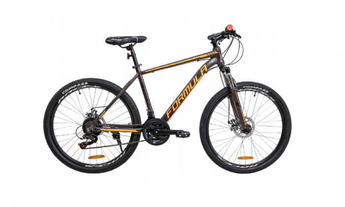 ROWER GÓRSKI MTB 26 CALI 21 BIEGÓW AMORTYZACJA HAMULCE TARCZOWE RAMA 18cali