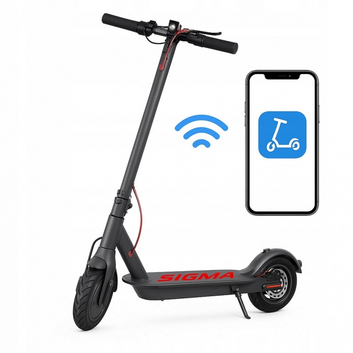 HULAJNOGA ELEKTRYCZNA IP54 LED 3 TRYBY 125KG 20 KM/H 6AH