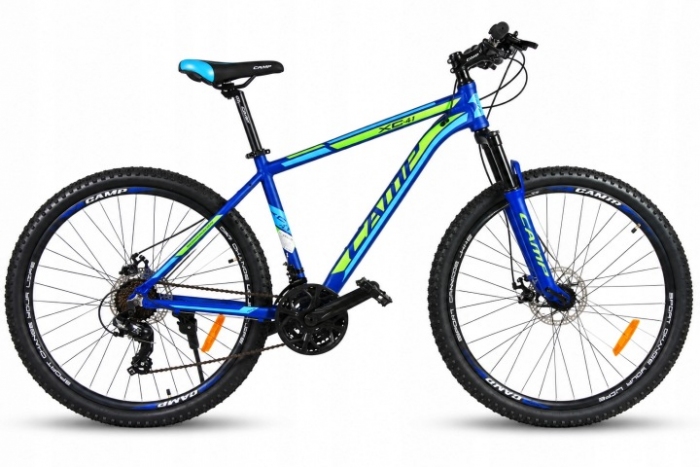 ROWER GÓRSKI MĘSKI KOŁA 27,5 CAMP XC SHIMANO ALUMINIUM MTB 160-185cm