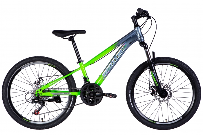 ROWER GÓRSKI MTB SPACE MARS 24 ZIELONO SREBRNY  NR 051