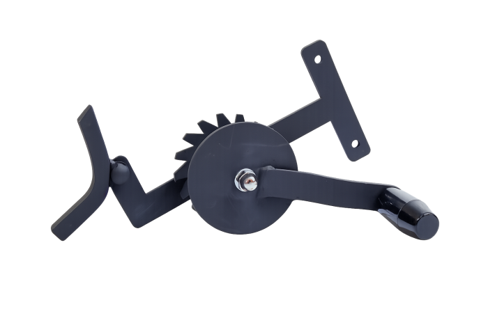 Korbka kołowrotek stalowa do grilla i trójnogu rusztu