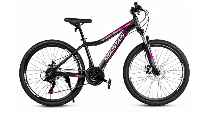 ROWER GÓRSKI MTB 26 AMORTYZACJA KOMUNIĘ DZIEWCZYNKI CHŁOPCA 130-160cm ALU