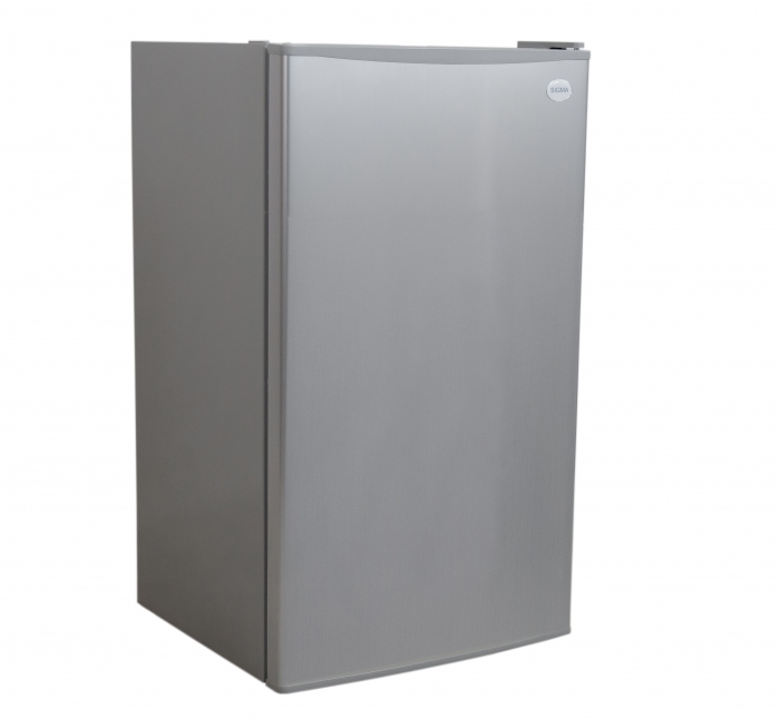 MAŁA LODÓWKA BIUROWA HOTELOWA MINIBAR CHŁODZIARKA PODBLATOWA 85cm inox