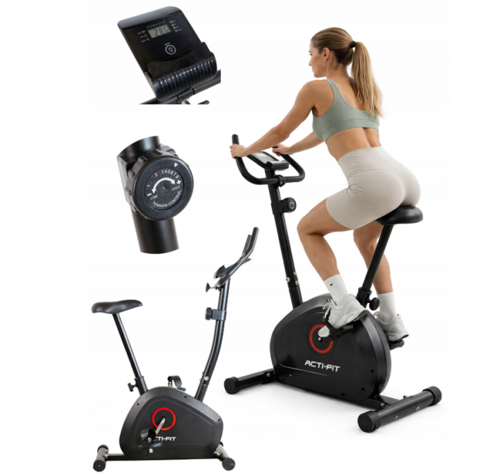 Rower Treningowy Rowerek Stacjonarny Do Ćwiczeń Magnetyczny ACTI-FIT