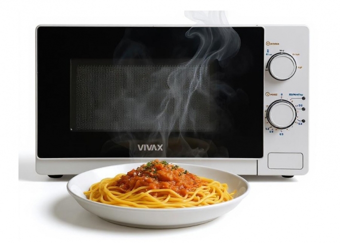 Kuchenka mikrofalowa mikrofalówka Vivax MWO-2077 biała 20L 700W