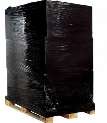 Folia Stretch czarna Mocna do Pakowania paczek 3kg